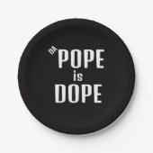DA Paus is Dope Papieren Bord (Voorkant)