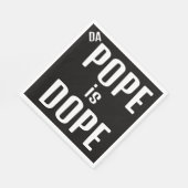 DA Paus is Dope Papieren Servet (Hoek)