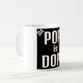 DA Paus is Geweldige Koffiemok (Voorkant links)