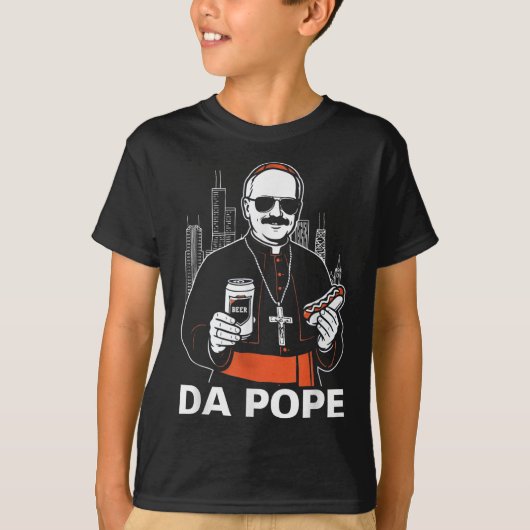 Da Pope America Paus Leo XIV T-shirt (Voorkant)