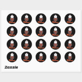Da Pope Chicago Pope Leo Ronde Sticker (Vel)