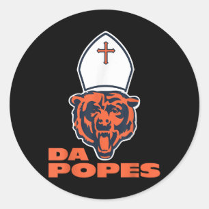Da Pope Chicago Pope Leo Ronde Sticker