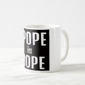 DA Pope is Dope Coffee Mug Koffiemok (Voorkant rechts)