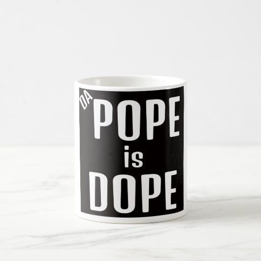 DA Pope is Dope Coffee Mug Koffiemok (Center)