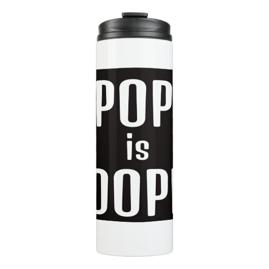 DA Pope is Dope Thermal Tumbler Thermosbeker (Voorkant)