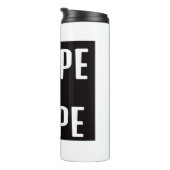 DA Pope is Dope Thermal Tumbler Thermosbeker (Geroteerd rechts)
