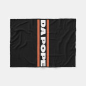 Da Pope Leo Fleece Deken (Voorkant (Horizontaal))