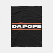 Da Pope Leo Fleece Deken (Voorkant)