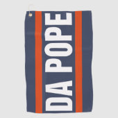 Da Pope uit Amerika Chicago Paus Leo XIV Provost Golfhanddoek (Voorkant)