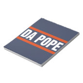 Da Pope uit Amerika Chicago Paus Leo XIV Provost Notitieblok (Linkerzijde)