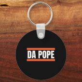 Da Pope uit Amerika Chicago Paus Leo XIV Provost Sleutelhanger (Voorkant)