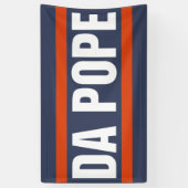 Da Pope uit Amerika Chicago Paus Leo XIV Provost Spandoek (Verticaal)