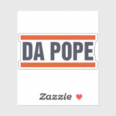 Da Pope uit Amerika Chicago Paus Leo XIV Provost Sticker (Vel)