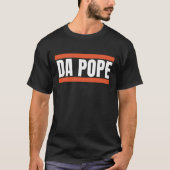 Da Pope uit Amerika Chicago Paus Leo XIV Provost T-shirt (Voorkant)