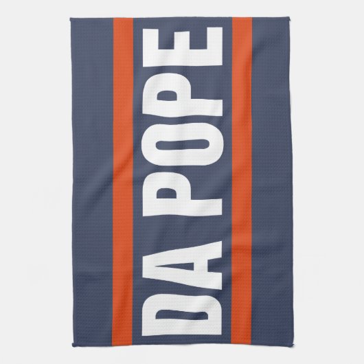 Da Pope uit Amerika Chicago Paus Leo XIV Provost Theedoek (Verticaal)