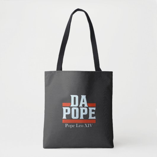 Da Pope uit Amerika Chicago Paus Leo XIV Provost Tote Bag (Voorkant)