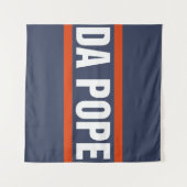 Da Pope uit Amerika Chicago Paus Leo XIV Provost Wandkleed (Voorkant (horizontaal))