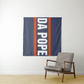 Da Pope uit Amerika Chicago Paus Leo XIV Provost Wandkleed (In Situ (horizontaal))