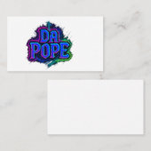 Da Pope Visitekaartje Design (Voorkant / Achterkant)
