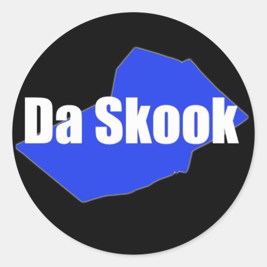 Da Skook Stickers (Voorkant)