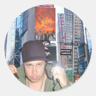 Da Taste 2 ronde Stickers