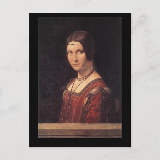 da Vinci Briefkaart (Voorkant)