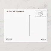 Da Vinci: Dame met de hermelijn Briefkaart (Achterkant)