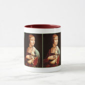 Da Vinci: Dame met de hermelijn Mok (Midden)