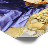 Da Vinci De doop van Christus Fine Art Classic Poster (Hoek)