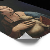 DA VINCI DE LADY MET ERMINE POSTER (Hoek)