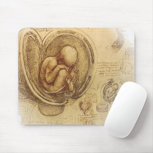 da Vinci - Embryo Sketch Muismat (Met muis)