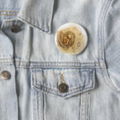 da Vinci - Embryo Sketch Ronde Button 5,7 Cm (In situ)