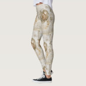 Da Vinci Fetus Tekeningen Leggings (Links)