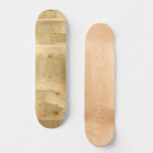 Da Vinci Fine Art Tekening Vitruviaans Man "Opruim Persoonlijk Skateboard (Voorkant)