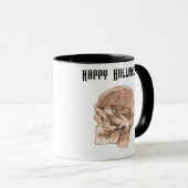 Da Vinci Halloween Wetenschap Anatomie Schedel Pri Mok (Voorkant rechts)