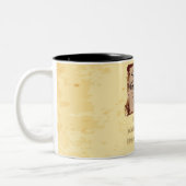 Da Vinci Helikopter Gedicht 🚁 Budget Speciaal Tweekleurige Koffiemok (Links)