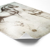 Da Vinci Horse Foto Afdruk (Hoek)