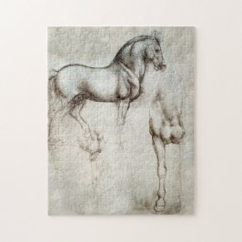 Da Vinci Horse Puzzle Legpuzzel