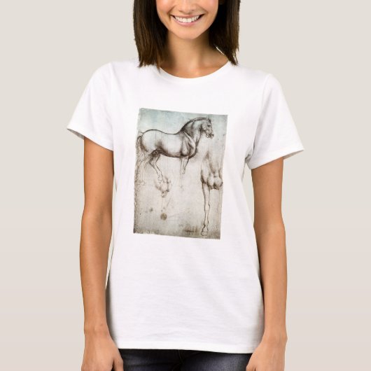 Da Vinci Horse T-shirt (Voorkant)