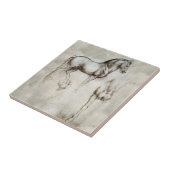 Da Vinci Horse Tile Tegeltje (Zijkant)