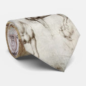 Da Vinci Horses Stropdas (Opgerold)