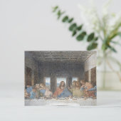 da Vinci is het laatste eten Briefkaart (Staand voorkant)