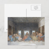 da Vinci is het laatste eten Briefkaart (Voorkant / Achterkant)