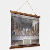 da Vinci is het laatste eten Hangend Wandkleed (Gebogen)
