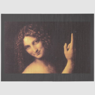 DA VINCI JOHN VAN HET BAPTIST WEEFSELPAPIER TISSUEPAPIER