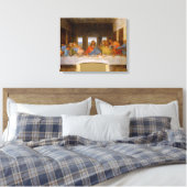 Da Vinci Laatste Avondmaal Fine Art Classic Canvas Afdruk (Insitu (Slaapkamer))