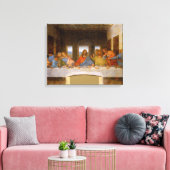Da Vinci Laatste Avondmaal Fine Art Classic Canvas Afdruk (Insitu (Woonkamer))