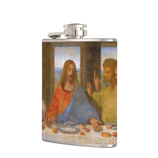Da Vinci Laatste Avondmaal Fine Art Classic Heupfles (Links)