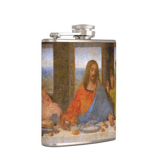 Da Vinci Laatste Avondmaal Fine Art Classic Heupfles (Rechts)