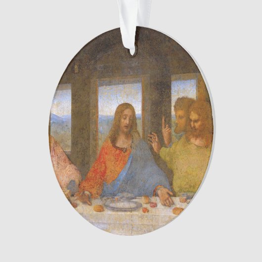 Da Vinci Laatste Avondmaal Fine Art Classic Ornament (voorkant)